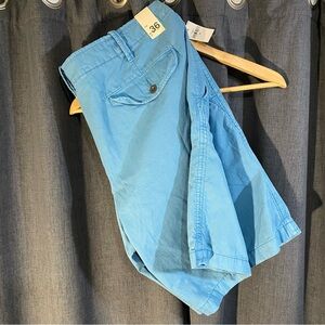 NWT GAP Shorts Corduroy Light Blue Summer Eco-Friendly Minimalist Soft Men's 36W